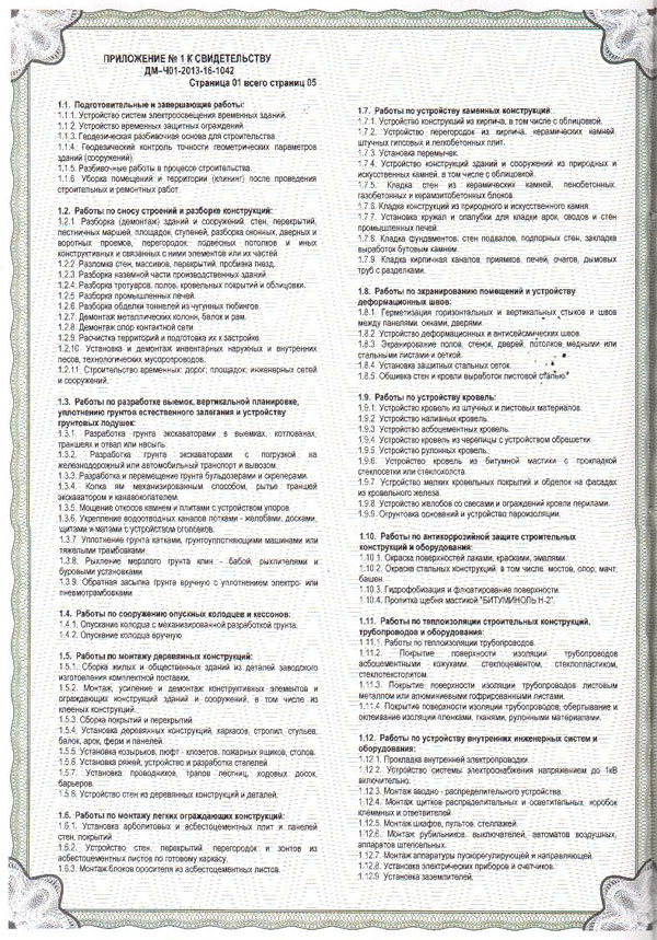 Приложение №1 к свидетельству ДМ-401-2011-16-0191 (стр. 01)